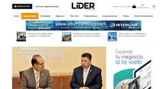 Desktop Screenshot of liderempresarial.com